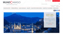 Desktop Screenshot of mundoamigo.es